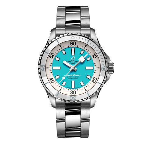 breitling superocean ladies 36mm|breitling superocean 36 turquoise.